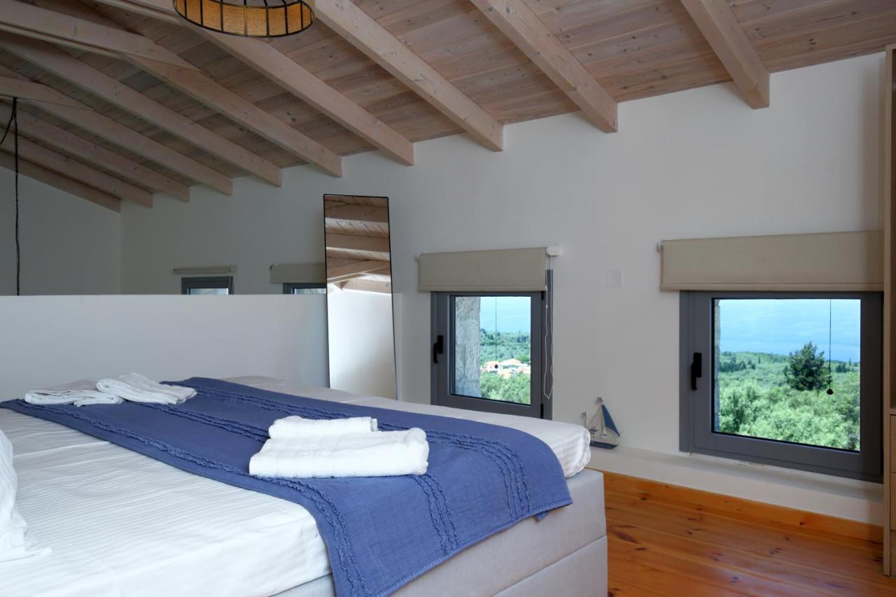 Tsakmakis Villas Luxury- Panoramic Sea View - Lefkada Tsoukaladhes Exterior photo