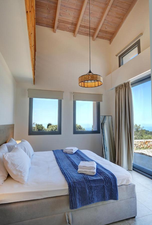 Tsakmakis Villas Luxury- Panoramic Sea View - Lefkada Tsoukaladhes Exterior photo